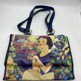 Disney Bags | Disney Store Snow White And The Seven Dwarfs Black Purse Tote Bag | Color: Black/White | Size: Os