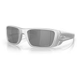 Oakley OO9096 Fuel Cell Sunglasses - Men's X-Silver Frame Prizm Black Lens 60 OO9096-9096M6-60