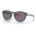 Oakley OO9349 Latch A Sunglasses - Men's Matte Carbon Frame Prizm Grey Lens Asian Fit 53 OO9349-934945-53