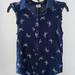 Disney Shirts & Tops | Disney A Collection Lauren Conrad Minnie Mouse Navy Blue Blouse Kids Girls Top - | Color: Blue/White | Size: Xsg