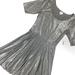 Lularoe Dresses | Dress Lularoe Nicole Metallic Nwt | Color: Gray/Silver | Size: L