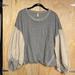 Free People Tops | F P Movement By Free People Women Long Sleeve Top, Size L Color Grey And Cream. | Color: Cream/Gray | Size: L