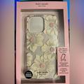 Kate Spade Other | Kate Spade New York Apple Iphone 13 Pro Protective Case - Hollyhock Floral | Color: White | Size: Os