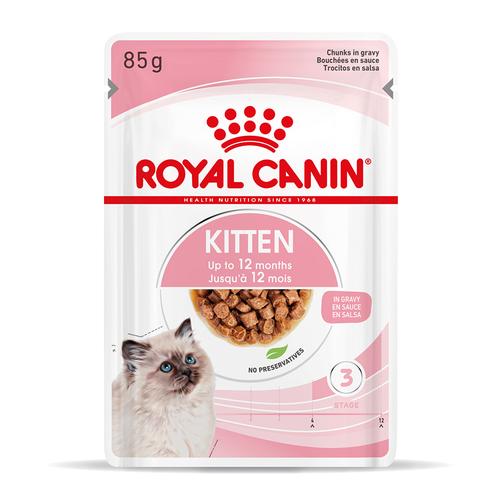 12x85g Royal Canin Kitten in Soße Nassfutter Katze