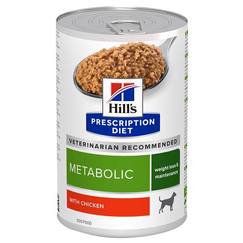 48x370g Metabolic Hill's Prescription Diet Hundefutter nass