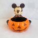 Disney Holiday | Disney Mickey Mouse Halloween Trick Or Treat Candy Dish Bowl | Color: Brown/Orange | Size: See Listing Info Please