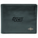 Men's Fossil Black VCU Rams Leather Ryan RFID Flip ID Bifold Wallet