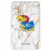 Kansas Jayhawks White Marble Design 10000 mAh Portable Power Pack