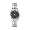 Women's Bulova Black Clark Atlanta University Panthers Corporate Collection Stainless Steel Watch