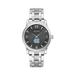 Men's Bulova Black North Carolina Tar Heels Stainless Steel Corporate Collection Watch