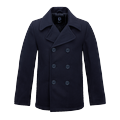 Brandit Pea Coat Jacket, blue, Size 7XL