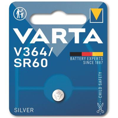Varta - Knopfzelle Silver Oxide, 364 SR60, 1.55V, 1 Stück Image