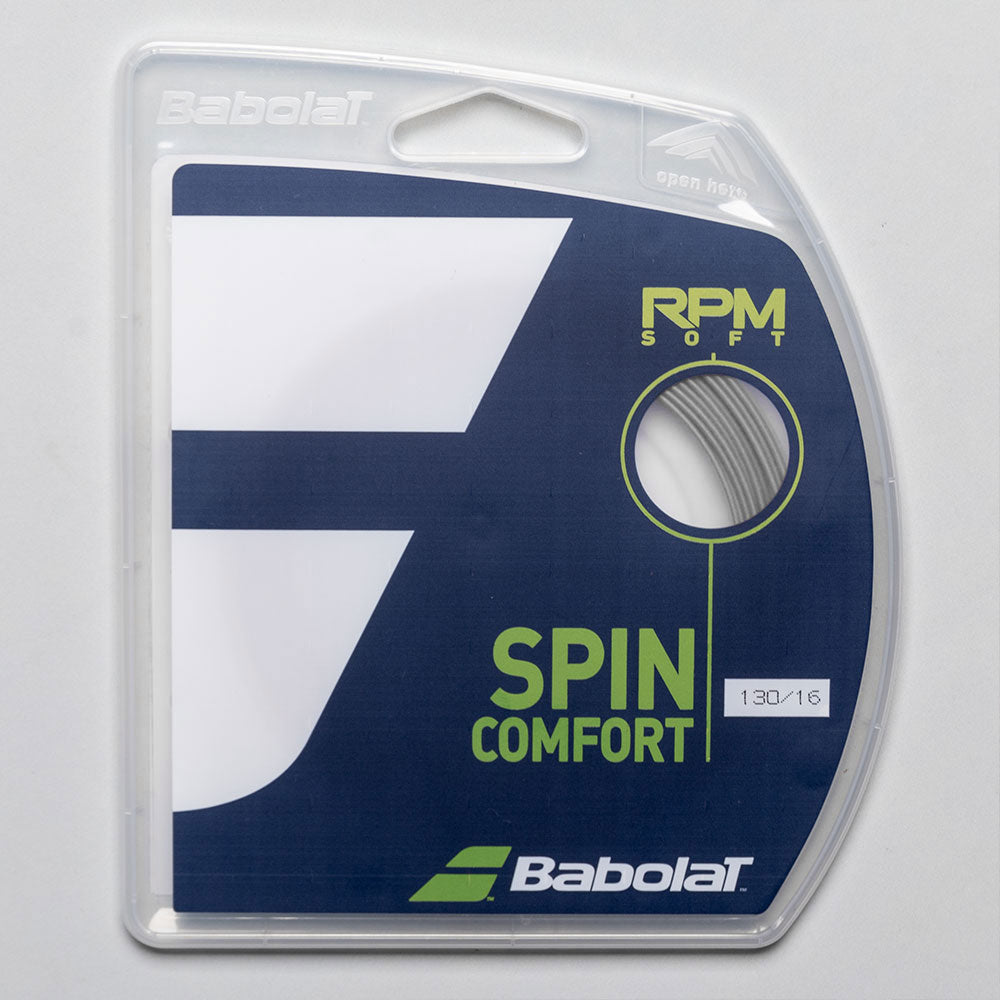 Babolat RPM Soft 16 1.30 Tennis String Packages Grey