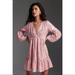 Anthropologie Dresses | Anthropologie Jolene Jacquard Pink Dress. Worn Once | Color: Pink/Silver | Size: Xs