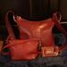 Coach Bags | Coach 3 Piece Vintage Set In Great Condition! | Color: Red | Size: 9x11