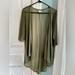 Lularoe Tops | New Cami Green Sheer Lularoe Lindsay Kimono | Color: Green | Size: S