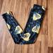 Lularoe Pants & Jumpsuits | Lularoe Womens Halloween Leggings Black Jack Skellington Sally Hearts Stretch Os | Color: Black/Yellow | Size: One Size