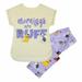 Disney Pajamas | Disney Authentic Disney Dogs Sleep Set Pajamas Pj's For Girls | Color: Purple/Yellow | Size: Various