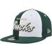 Men's New Era Hunter Green/White Milwaukee Bucks Script Pinwheel 59FIFTY Fitted Hat