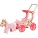 Little Sweet Puppen-Pferdekutsche und Pony, Lichteffekte