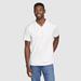 Eddie Bauer Men's Classic Wash 100% Cotton Short-Sleeve V-Neck T-Shirt - White - Size M