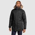 Eddie Bauer Men's Winter Coat Superior Down Parka Jacket - Black - Size XXL