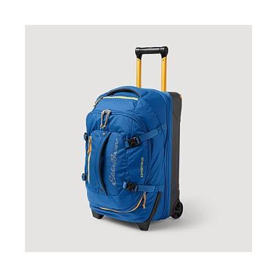 Eddie Bauer Expedition 22 2.0 45L Wheeled Duffel Bag Lightweight Travel Luggage - True Blue - Size ONE SIZE