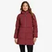 Eddie Bauer Women's Winter Coat Glacier Peak Seamless Stretch Down Parka Puffer Jacket - Dusty Red - Size XL