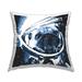 Stupell Astronaut Pug Dog Outer Space Helmet Printed Throw Pillow by Daphne Polselli