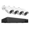 ANNKE 8 Channel CCTV Security Camera System 6-in-1 DVR with 4×2MP HD Weatherproof Cameras, Motion Alert, Remote Access