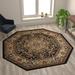 Blue 63.6 x 63.6 x 0.5 in Area Rug - Wrought Studio™ Damora Multipurpose Persian Style Olefin Medallion Motif Area Rug | Wayfair