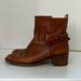 J. Crew Shoes | J. Crew Brown Leather Parker Booties | Color: Brown | Size: 8