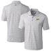 Men's Cutter & Buck Steel George Mason Patriots Vault Advantage Tri-Blend Space Dye Big Tall Polo