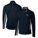 Men's Cutter & Buck Navy Gonzaga Bulldogs Navigate Softshell Big Tall Full-Zip Jacket