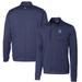 Men's Cutter & Buck Navy Georgetown Hoyas Vault Big Tall Stealth Quarter-Zip Pullover Top