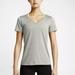 Nike Tops | Grey V Neck Nike T Workout T Shirt Size Medium Dri Fit | Color: Black/Gray | Size: M