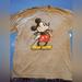 Disney Shirts | Mens Mickey Mouse T-Shirt Size Xl From Disney (Barely Worn) | Color: Gray/Red | Size: Xl