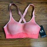 Under Armour Intimates & Sleepwear | *Nwt* Under Armour Women’s Infinity Mid Padded Sports Bra Pink Clay Size Xs | Color: Pink | Size: Xs