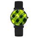 Green Square Watches Quartz Wristwatch Watches for Women Men Business Originality Unisex Leather Black Dial Wrist Watches