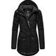 Winterjacke RAGWEAR "Monadis Black Label" Gr. L (40), grau (shadow) Damen Jacken Lange stylischer Winterparka für die kalte Jahreszeit