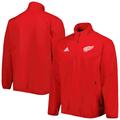 Men's adidas Red Detroit Wings COLD.RDY Quarter-Zip Jacket