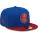 Men's New Era Royal/Red Chicago White Sox Alternate Logo Primary Jewel Gold Undervisor 59FIFTY Fitted Hat