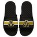 ISlide Black Appalachian State Mountaineers Varsity Stripes Slide Sandals