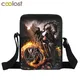 Cool Skull Crossbody Bags for Men Dark Gothic Fashion Initiated Bag for Travel Bookbag Punk Bag