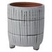 George Oliver Kaele Bray Ceramic Pot Planter Ceramic | 8.25 H x 6.75 W x 6.75 D in | Wayfair E652B7209A7D4D8F893009E9878ABB45