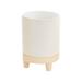 AllModern Fenna Ceramic Pot Planter Ceramic | 5.25 H x 3.75 W x 3.75 D in | Wayfair 34B2314BAD17416F94275B3D48272C23