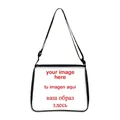 Sac à main personnalisé sous les bras pour femme photo nom logo mode féminine fille voyage