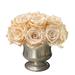 Fiorebela Napoli Roses Floral Arrangement in Vase | 5 H x 5 W x 5 D in | Wayfair CHA01XL72141