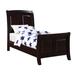 Endie Canora Grey Asher Cappucino Full Bed in Brown | 54 H x 42 W x 87 D in | Wayfair 3AE6E0A8E9D4427A9AB0F10DDDFC3E82