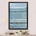 17 Stories Grey & Blue Colorfields - Modern & Contemporary Canvas Art Print Canvas in White | 36 H x 24 W x 1 D in | Wayfair